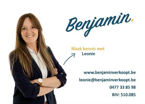 Leonie Benjamin verkoopt
